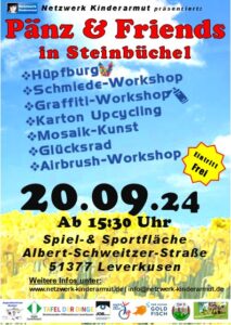 Flyer Pänz & Friends 2024